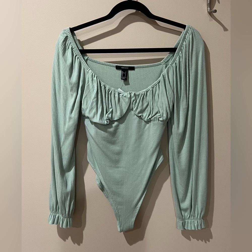 Forever21 Mint Jumpsuit